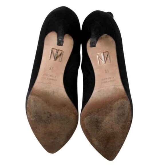 $895 TAMARA MELLON Jimmy Choo Astrid Star 3" Heel Ankle Boots 5 Suede Booties - Picture 7 of 10